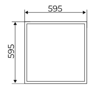 Panel LED 60×60
